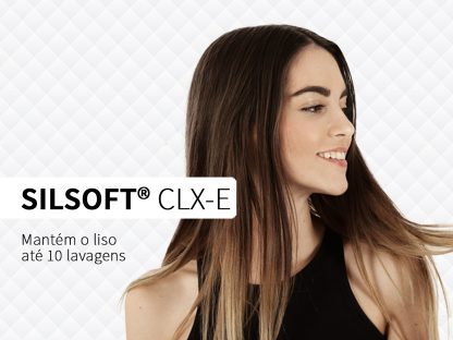 Silsoft CLX-E é um silicone termo-ativo especial de ação condicionante capaz de proteger o cabelo e restaurar sua estrutura danificada